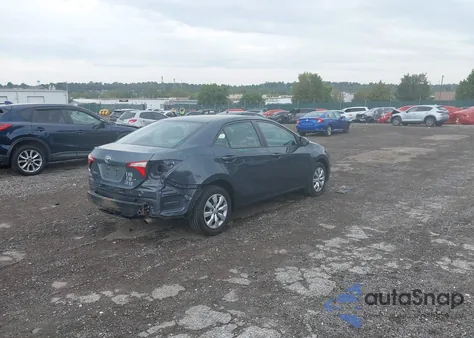 2016 Toyota Corolla Le из США, поврежденный, VIN 5YFBURHEXGP535287